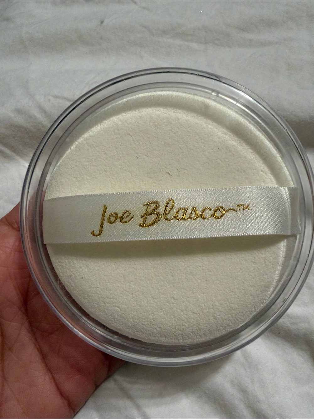 Joe Blasco Cosmetics Latex Puff Sponge Blender with Case